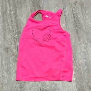 Pink Heart Tank Top